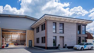 Un nouveau hall de production et de nouveaux bureaux